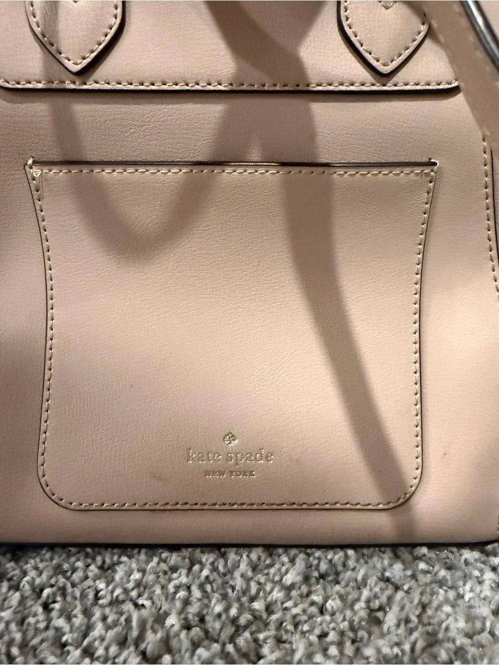 Kate Spade Adel Medium Flap Backpack, Warm Beige